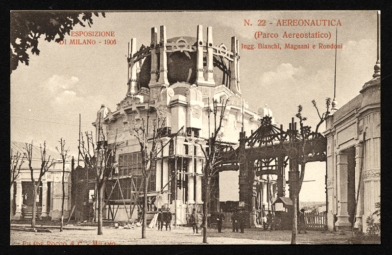 Esposizione Internazionale di Milano del 1906 - Entrata principale - a
